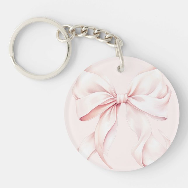 Elegant Monogram Rosa Bow (Framsidan)