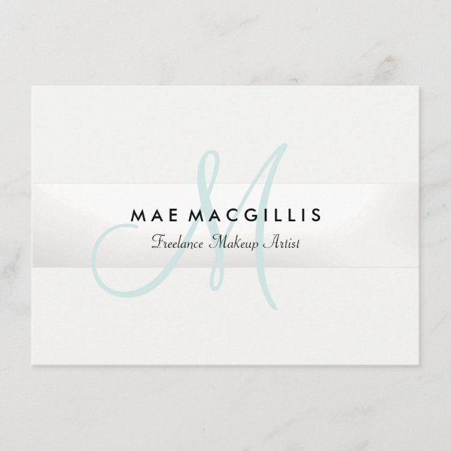 Elegant Monogram Silver Rand Gift Certificate Meny (Framsida)