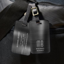 Elegant Monogram Svart