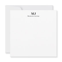 Elegant Monogram Typografi