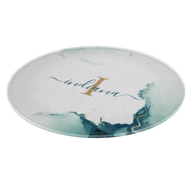 Elegant monogramagatskrift chic (Hörn)
