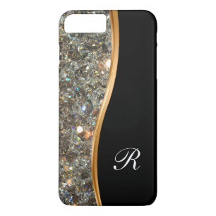 Elegant monogramfodral med glitter
