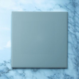 Elegant Monokrom blå minimalistisk modern pastel Kakelplatta