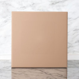 Elegant Monokrom mjuk Orange Modern Minimalist Kakelplatta