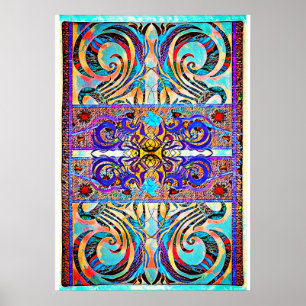 Elegant Mönster 57793 Poster