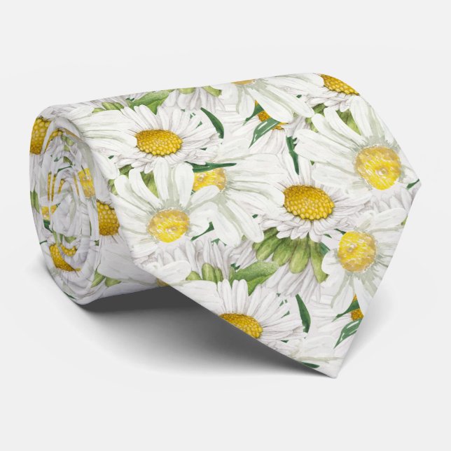 ELEGANT MÖNSTER BLOMMIGT i DAISY Slips (Rullad)