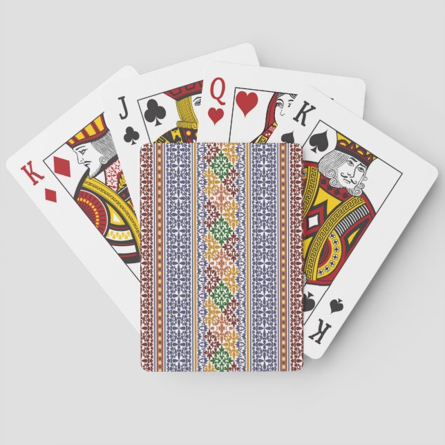 elegant mönster casinokort (Baksidan)