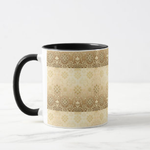 Elegant mönster design mugg
