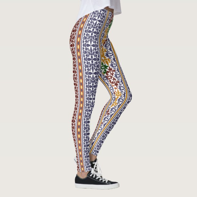 elegant mönster leggings (Höger)