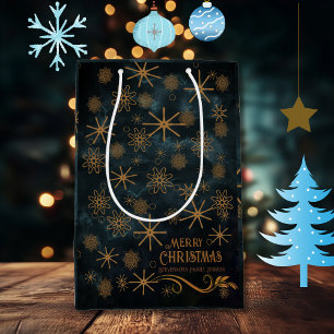 Elegant Mönster TEAL BLUE God jul