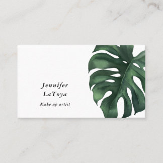 Elegant Monstera  Visitkort