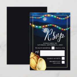 Elegant Moonlit Beach Wedding OSA Kort