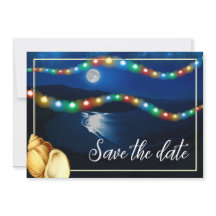 Elegant Moonlit Beach Wedding