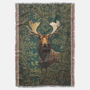 Elegant Moose William Morris Inspired Filt