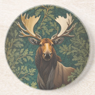 Elegant Moose William Morris Inspirerad Underlägg