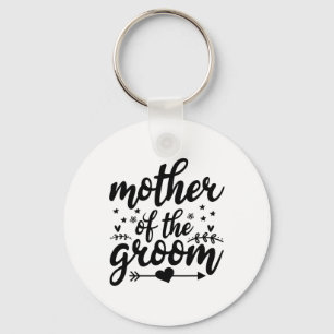 Elegant Mor vid Bröllop Giftermål Mamma i Groom Nyckelring