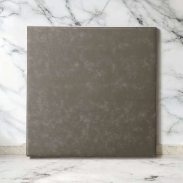 Elegant Mörk Gråaktig Orange Vattenfärgmarkör Kakelplatta (Skapare uppladdad)