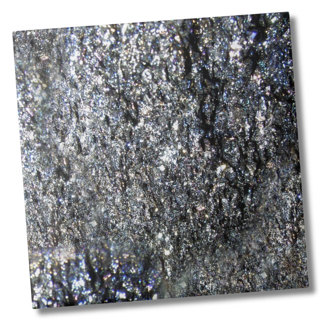 Elegant Mörk Grått Kakelplatta (Gun Metal Sparkling Crystal Mineral Stone Ceramic Tile)