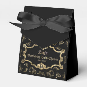 Elegant Mörk Viktorian Gothic Baby Shower Presentaskar