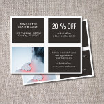 Elegant Mörk Vita blått fotomassageterapi<br><div class="desc">Elegant-flygare,  kupongmall med professionell-studiofoto. Perfekt marknadsföring verktyg för dina kunder. Den här flygaren är fullt anpassade. Du kan enkelt lägga till dina personuppgifter. Kontakta oss om du behöver hjälp med att anpassa den. Du kan matcha den här produkten med affärskort.</div>