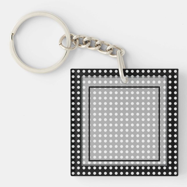 Elegant mörkgrå kantad monogram i skrivstil (Framsidan)