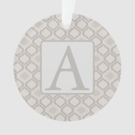 Elegant Moroccan Trellis Mönster i Neutralt Tones