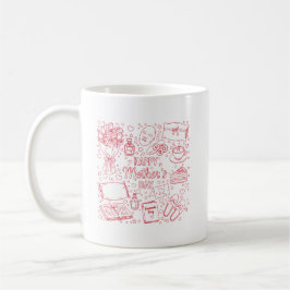 Elegant mors dagskunst kaffemugg