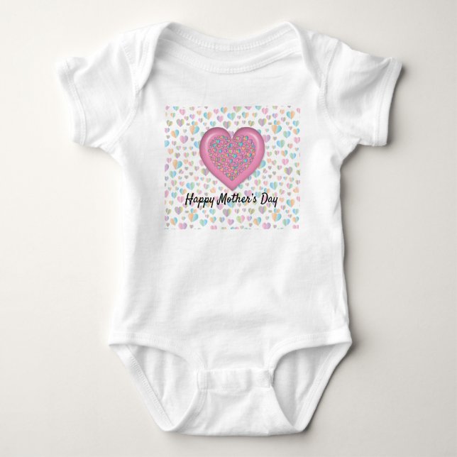 Elegant morsoftsdag design t-shirt (Framsida)