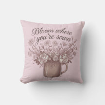 Elegant Motiv Rosa Blommigt