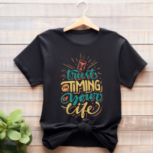 Elegant Motivation citattecken för att släppa söts T Shirt