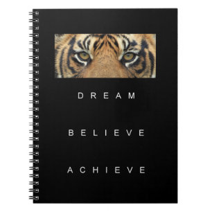 Elegant Motivational inspirera bästa Anteckningsbok