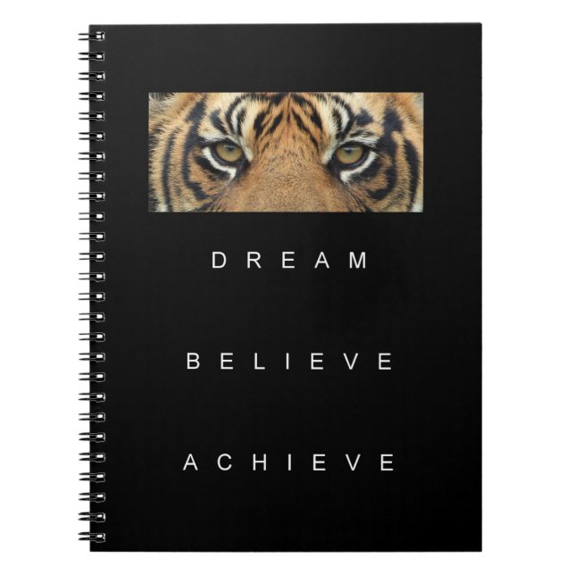 Elegant Motivational inspirera bästa Anteckningsbok (Framsidan)