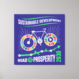 Elegant Motivational Office Corporate Holiday Gift Canvastryck