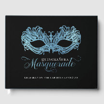 Elegant Moukling Blue Masqueraquinceanera