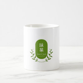 Elegant mug of matcha drink kaffemugg