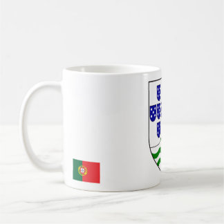 Elegant mugg med vapensköld från India Portuguesa
