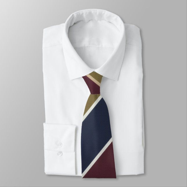 Elegant Multi-Color Regimental Striped Slips (Bunden)