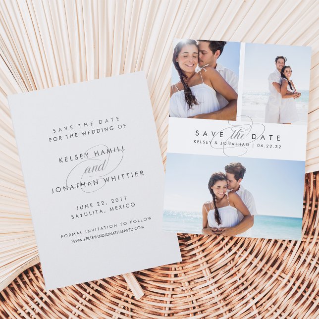 Elegant multifoto Spara datum Datumet (Skapare uppladdad)