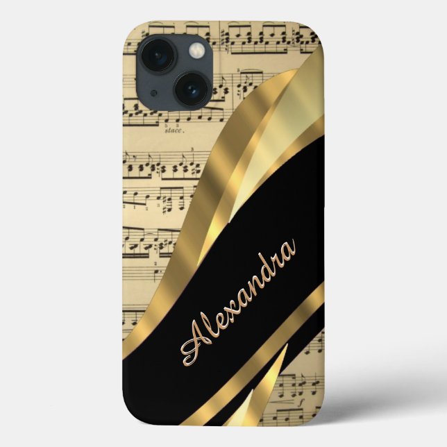 Elegant Music lakan personlig (Baksida)