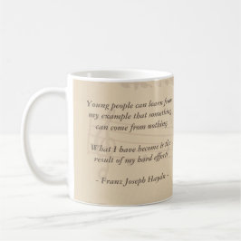 Elegant Music Teacher Haydn Quote Kaffemugg