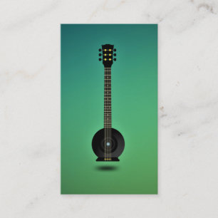 Elegant Musician Visitkort