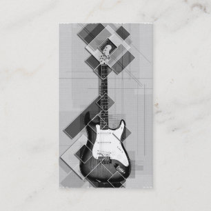 Elegant Musician Visitkort