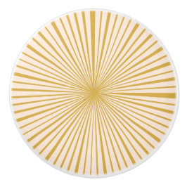 Elegant Mustard Guld  Rosa Simple Wheel Knopp