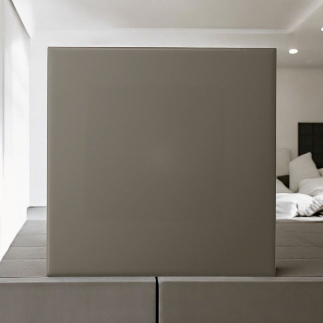 Elegant Mycket Mörk Gråfisk Orange Monokrom Kakelplatta (Skapare uppladdad)