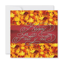 Elegant Mysigt höstvissocitat Lycklig Fall Y'all