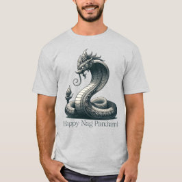 Elegant Naga Panchami Cobra T Shirt