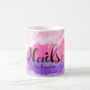 Elegant nageltekniker kaffemugg