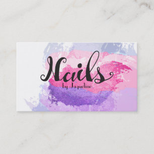 Elegant nageltekniker rabattkort
