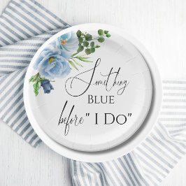 Elegant något blått Möhippa Välkommen