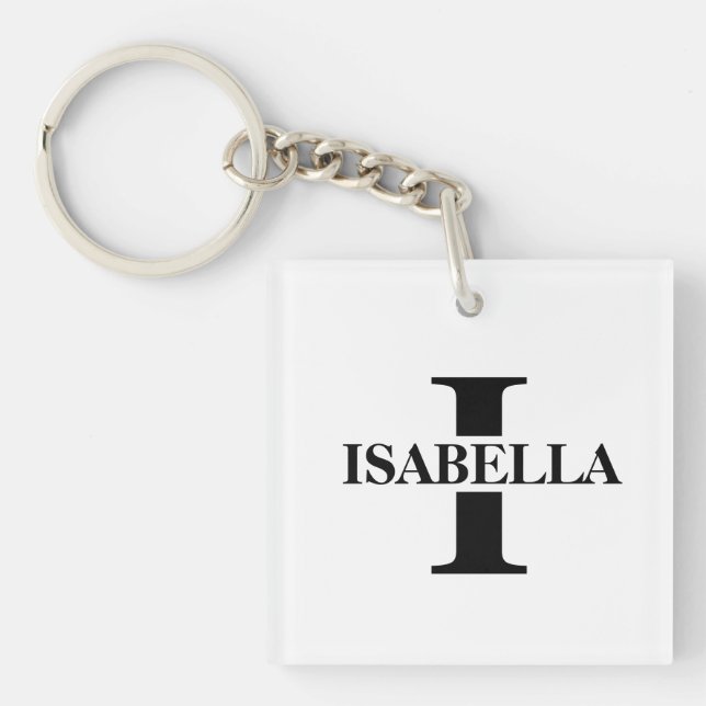 Elegant namn inuti initial monogramdesign (Framsidan)